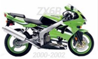 00-02 ZX6R Carenados