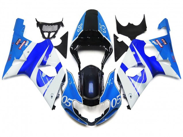 05 Azul Brillo 00-02 GSXR 1000 Carenado 05 Azul Brillo 00-02 GSXR 1000 Carenado