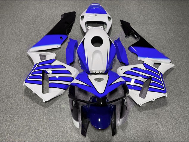 Alas Azul Oscuro & Blanco 05-06 CBR600RR Carenado Alas Azul Oscuro & Blanco 05-06 CBR600RR Carenado