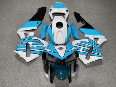 Alas Celestes & Blancas 05-06 CBR600RR Carenado