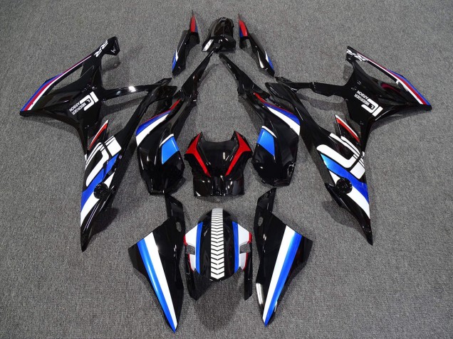 Alienígena Azul & Blanco 09-14 S1000RR Carenado