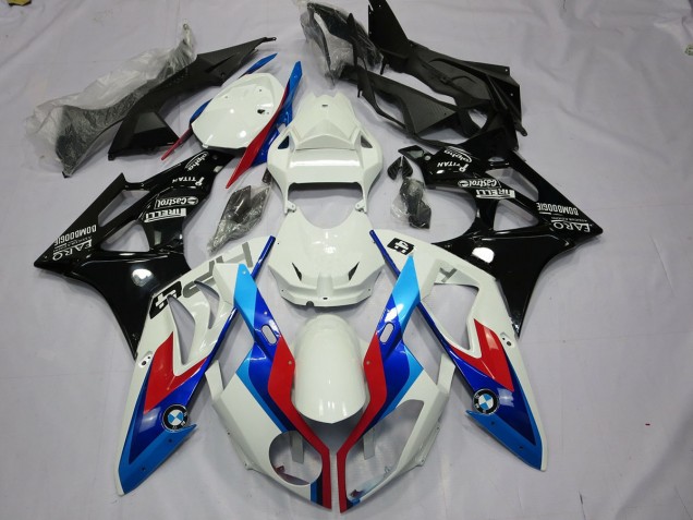 Alienígena Azul & Blanco 09-14 S1000RR Carenado