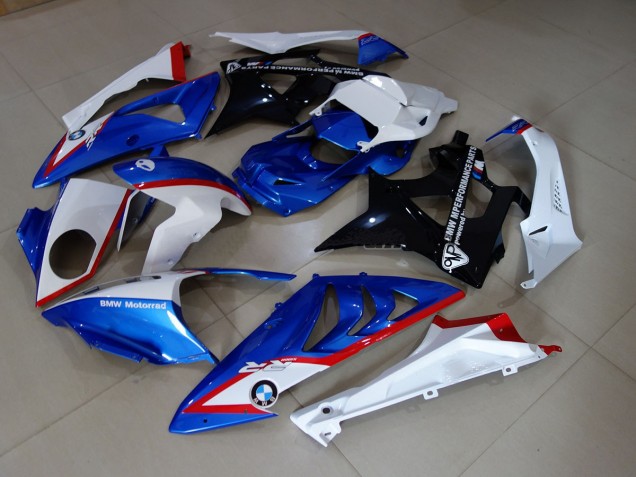 Alienígena Azul & Blanco 09-14 S1000RR Carenado