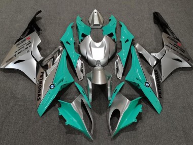 Alienígena Azul & Blanco 09-14 S1000RR Carenado