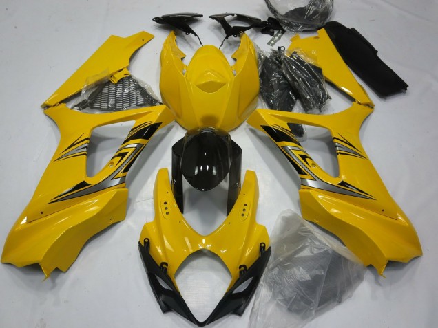 Amarillo Brillante 07-08 GSXR 1000 Carenado Amarillo Brillante 07-08 GSXR 1000 Carenado