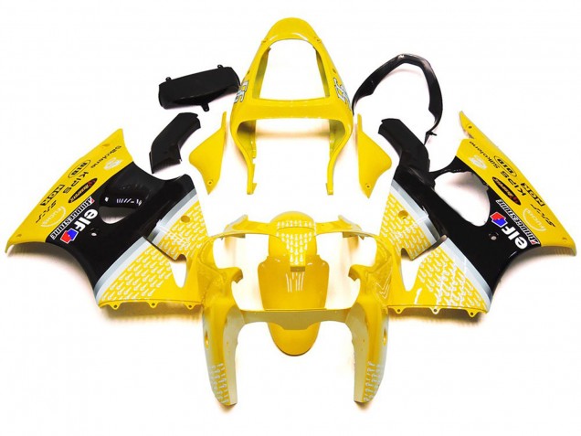 Amarillo Brillante 1 00-02 ZX6R Carenado Amarillo Brillante 1 00-02 ZX6R Carenado