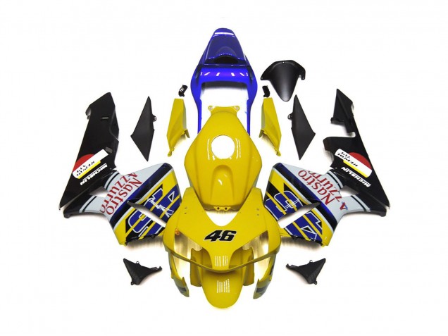 Amarillo Nastro Azzurro 46 03-04 CBR600RR Carenado Amarillo Nastro Azzurro 46 03-04 CBR600RR Carenado