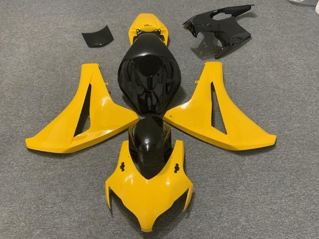 Amarillo Perla & Negro 08-11 CBR1000RR Carenado