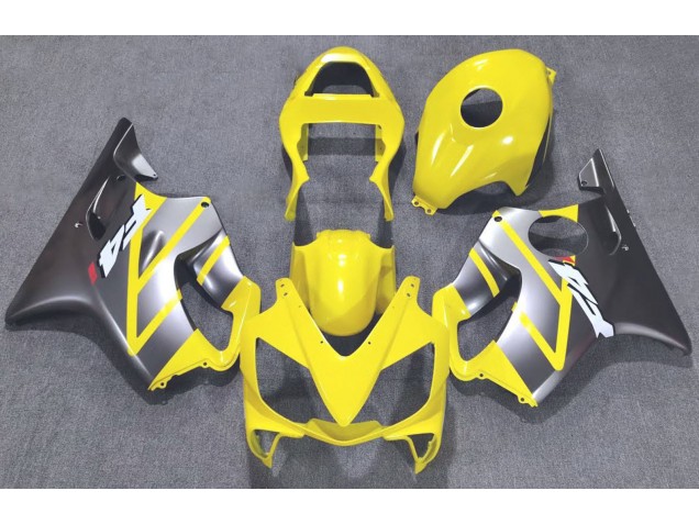 Amarillo & Plata Mate 01-03 CBR600 F4i Carenado Amarillo & Plata Mate 01-03 CBR600 F4i Carenado