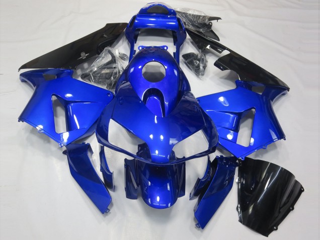 Azul Brillante & Negro 03-04 CBR600RR Carenado Azul Brillante & Negro 03-04 CBR600RR Carenado