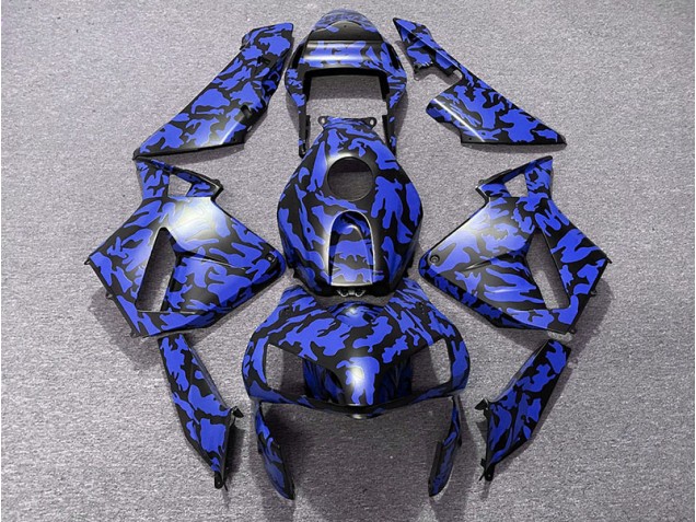 Azul Camuflaje 03-04 CBR600RR Carenado Azul Camuflaje 03-04 CBR600RR Carenado