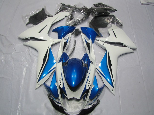 Azul Claro & Blanco 11-24 GSXR 600-750 Carenado Azul Claro & Blanco 11-24 GSXR 600-750 Carenado
