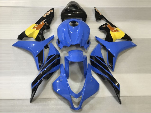Azul & Naranja Toro 07-08 CBR600RR Carenado Azul & Naranja Toro 07-08 CBR600RR Carenado