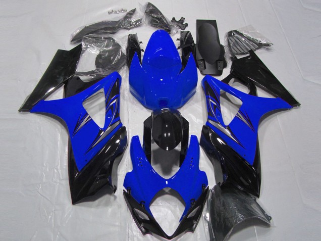 Azul & Negro 07-08 GSXR 1000 Carenado Azul & Negro 07-08 GSXR 1000 Carenado
