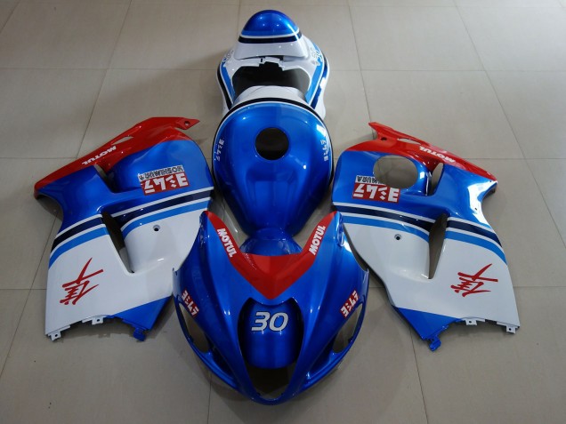 Azul Océano & Logotipos 97-07 GSXR 1300 Carenado Azul Océano & Logotipos 97-07 GSXR 1300 Carenado
