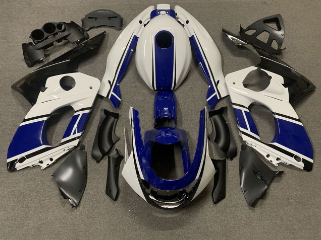 Azul Oscuro & Blanco 98-07 YZF600 Carenado Azul Oscuro & Blanco 98-07 YZF600 Carenado