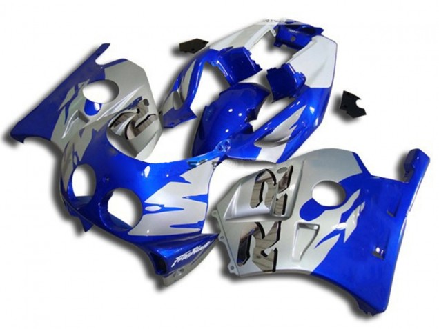 Azul Plata & Blanco 90-98 CBR250RR Carenado Azul Plata & Blanco 90-98 CBR250RR Carenado