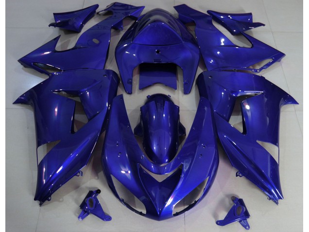 Azul Profundo Liso 06-07 ZX10R Carenado Azul Profundo Liso 06-07 ZX10R Carenado