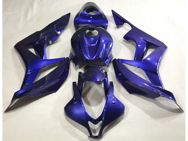 Azul Profundo Liso 07-08 CBR600RR Carenado Azul Profundo Liso 07-08 CBR600RR Carenado