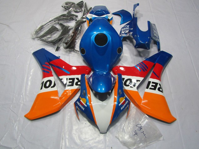 Azul Repsol & Rojo 08-11 CBR1000RR Carenado Azul Repsol & Rojo 08-11 CBR1000RR Carenado