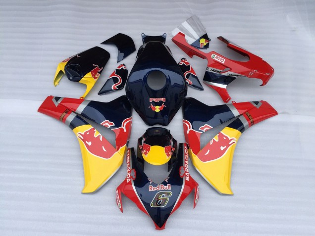 Azul Rojo Toro 08-11 CBR1000RR Carenado Azul Rojo Toro 08-11 CBR1000RR Carenado