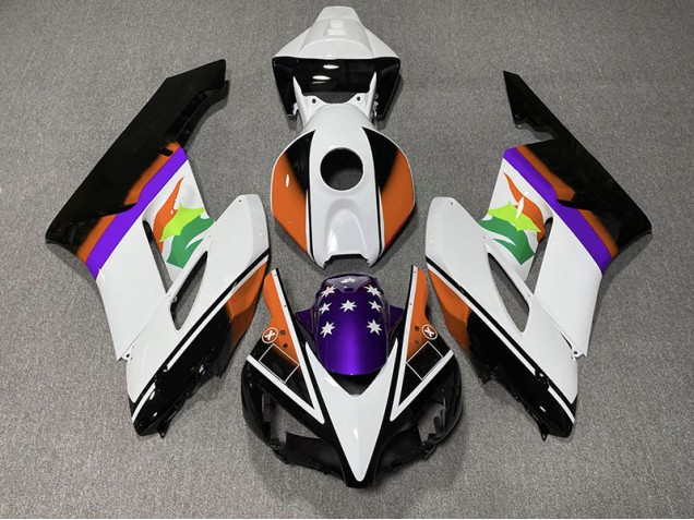 Bandera Naranja & Morada 04-05 CBR1000RR Carenado Bandera Naranja & Morada 04-05 CBR1000RR Carenado