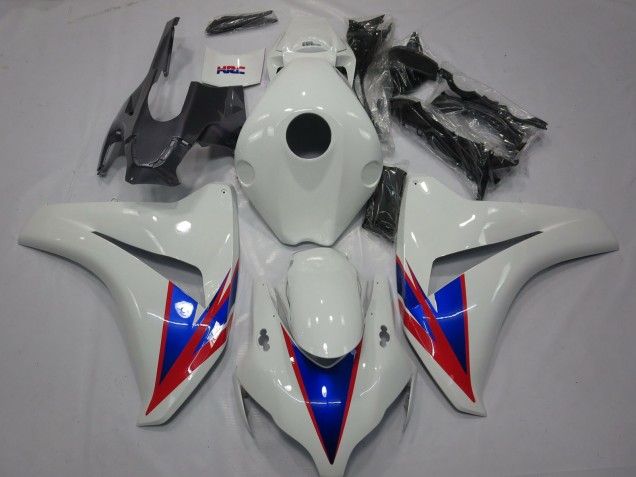 Blanco Azul Rojo 08-11 CBR1000RR Carenado Blanco Azul Rojo 08-11 CBR1000RR Carenado