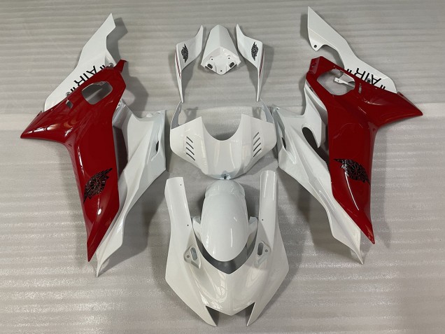 Blanco Brillante & Rojo J AIR 17-21 R6 Carenado Blanco Brillante & Rojo J AIR 17-21 R6 Carenado