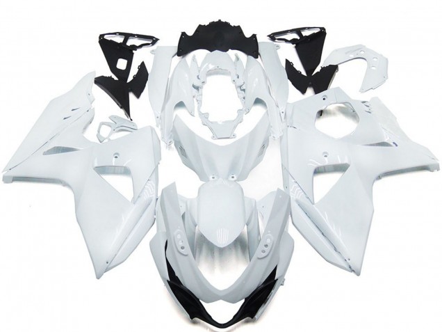 Blanco Brillante Sólido 09-16 GSXR 1000 Carenado