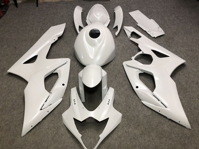 Blanco Brillo Liso 05-06 GSXR 1000 Carenado