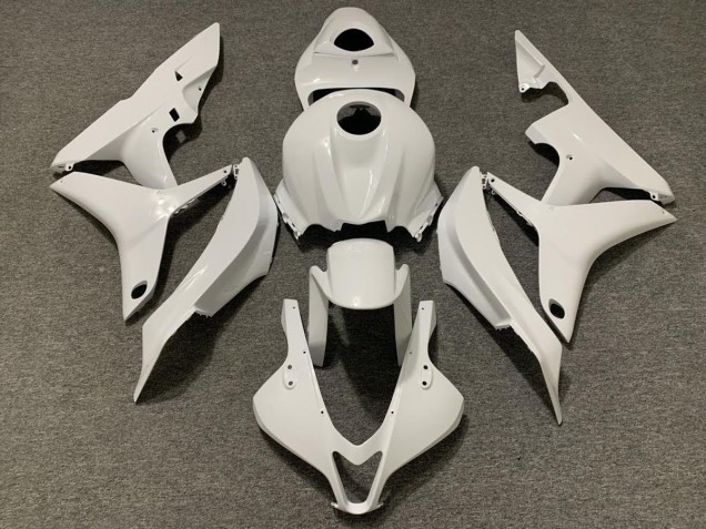 Blanco Liso Brillante 07-08 CBR600RR Carenado Blanco Liso Brillante 07-08 CBR600RR Carenado