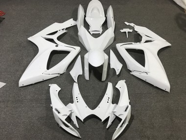 Blanco Mate 06-07 GSXR 600-750 Carenado
