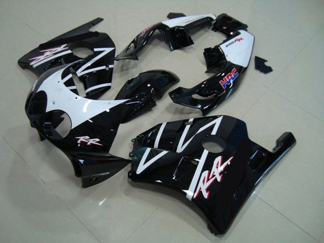 Blanco Negro HRC 90-98 CBR250RR Carenado Blanco Negro HRC 90-98 CBR250RR Carenado