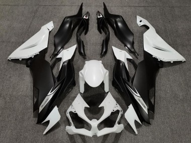 Blanco Perla Mate & Negro 19-23 ZX6R Carenado