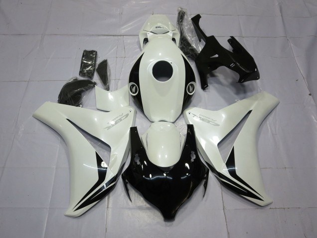 Blanco Perla & Negro 08-11 CBR1000RR Carenado