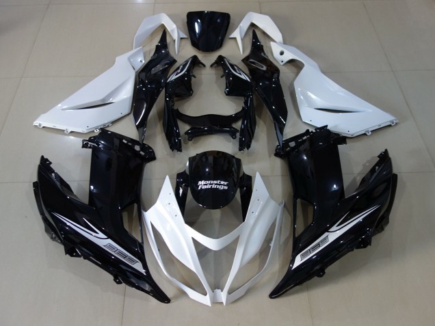 Blanco Perla & Negro 13-18 ZX6R Carenado Blanco Perla & Negro 13-18 ZX6R Carenado