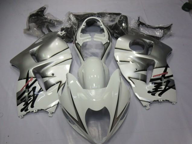 Blanco & Plata 97-07 GSXR 1300 Carenado Blanco & Plata 97-07 GSXR 1300 Carenado