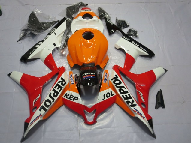 Blanco Repsol 07-08 CBR600RR Carenado Blanco Repsol 07-08 CBR600RR Carenado