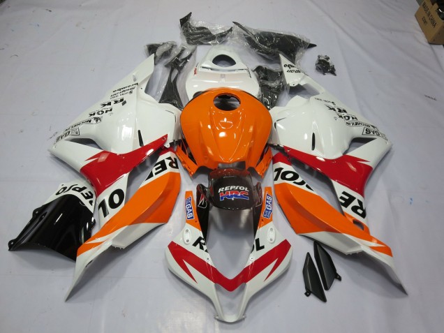 Blanco Repsol 09-12 CBR600RR Carenado Blanco Repsol 09-12 CBR600RR Carenado
