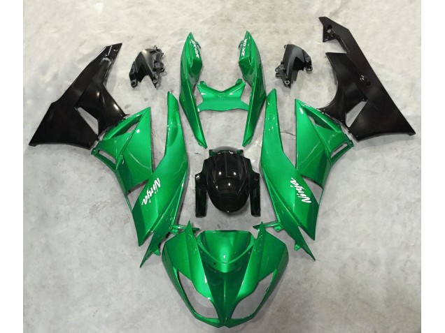 Brillo Verde Vibrante 09-12 ZX6R Carenado Brillo Verde Vibrante 09-12 ZX6R Carenado