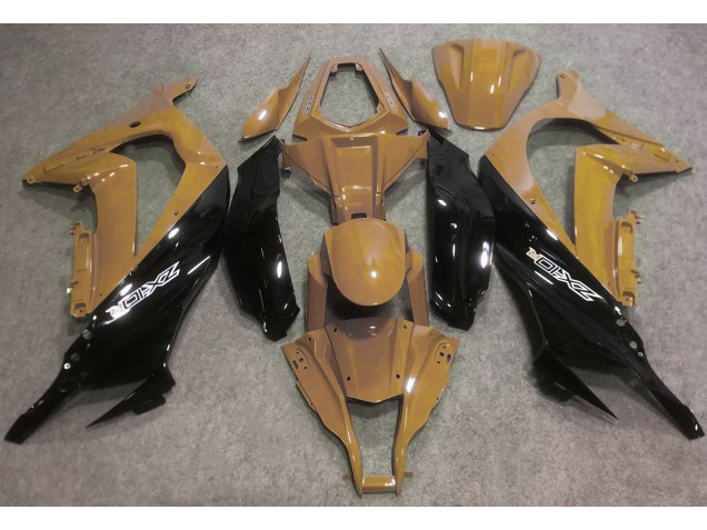 Bronceado Del Desierto & Negro 16-19 ZX10R Carenado