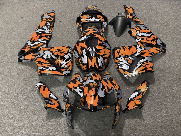 Camuflaje & Naranja 05-06 CBR600RR Carenado Camuflaje & Naranja 05-06 CBR600RR Carenado