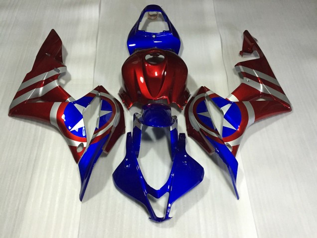 Capitan America 07-08 CBR600RR Carenado Capitan America 07-08 CBR600RR Carenado