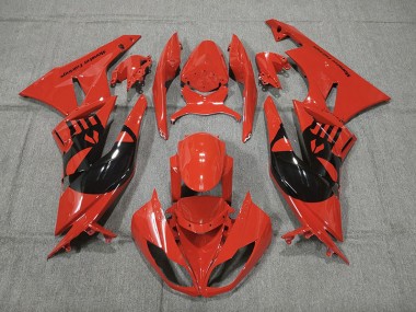 Castigador Rojo 09-12 ZX6R Carenado