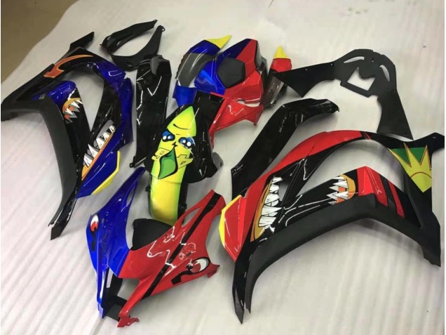 Compartir Rojo & Azul 16-19 ZX10R Carenado Compartir Rojo & Azul 16-19 ZX10R Carenado