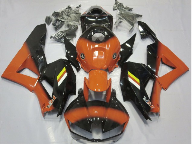Desvanecimiento Naranja Brillante & Negro 13-23 CBR600RR Carenado Desvanecimiento Naranja Brillante & Negro 13-23 CBR600RR Carenado