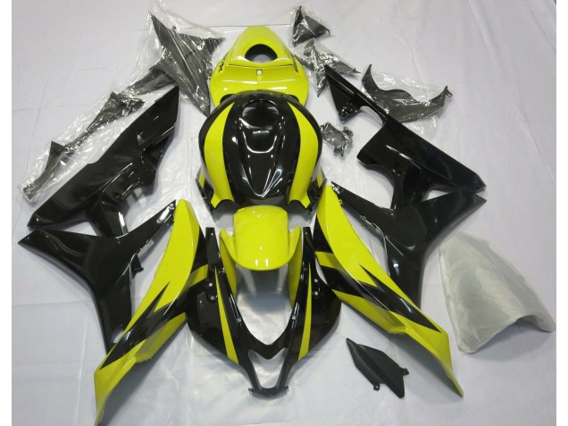 Diseño Amarillo & Negro OEM 07-08 CBR600RR Carenado Diseño Amarillo & Negro OEM 07-08 CBR600RR Carenado