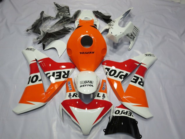 Diseño Blanco Repsol 08-11 CBR1000RR Carenado Diseño Blanco Repsol 08-11 CBR1000RR Carenado