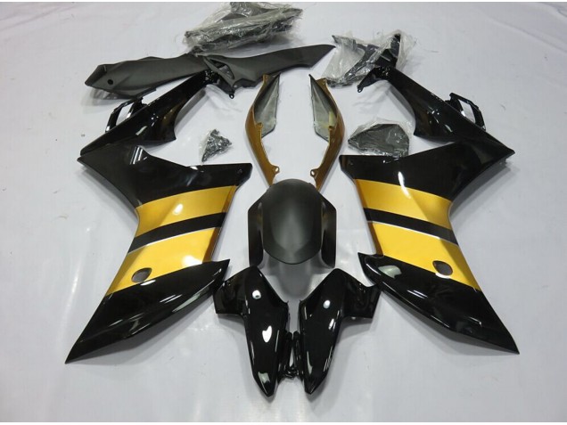 Diseño Cbr Negro Dorado 11-12 CBR600F Carenado Diseño Cbr Negro Dorado 11-12 CBR600F Carenado
