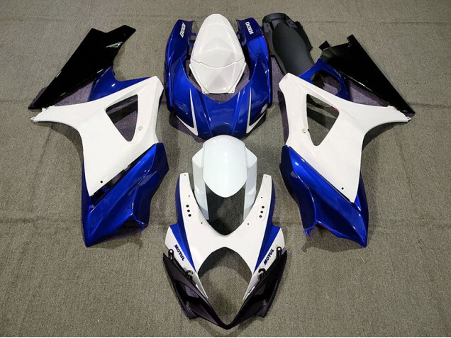 Diseño Personalizado Azul 07-08 GSXR 1000 Carenado Diseño Personalizado Azul 07-08 GSXR 1000 Carenado